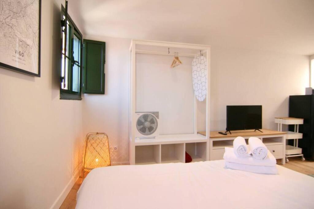 Nuevo, Recien Remodelado: Estudio Para 3 Personas Comarca de Comarca de Vigo Buitenkant foto